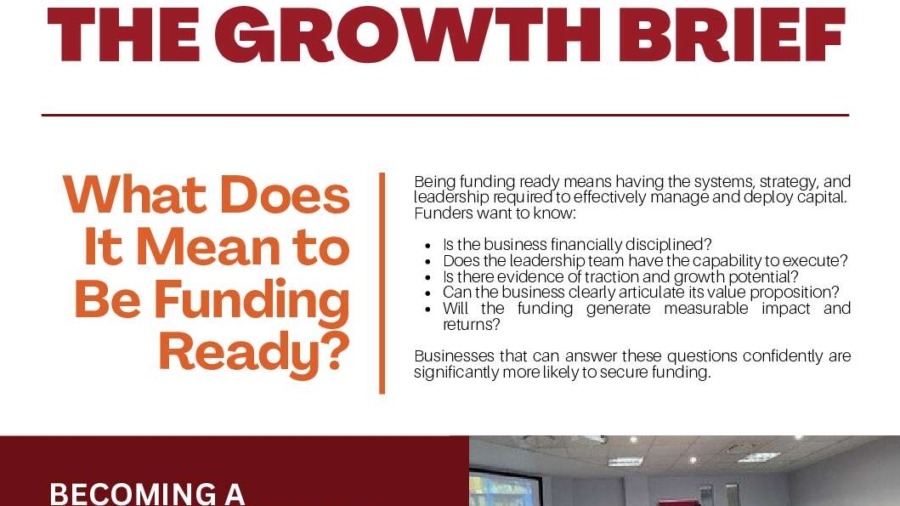The Growth Brief, October 2026 newsletter cover